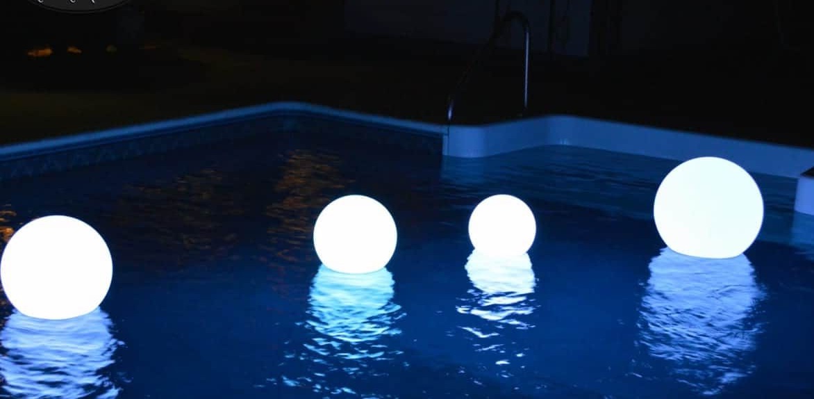 lighting swimming pool 